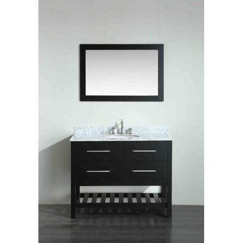 43'' Bosconi SB-250-6BCM Contemporary Single Vanity