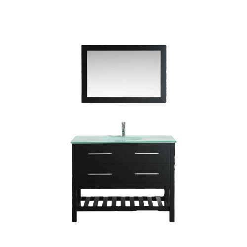 43'' Bosconi SB-250-6BCWG Contemporary Single Vanity