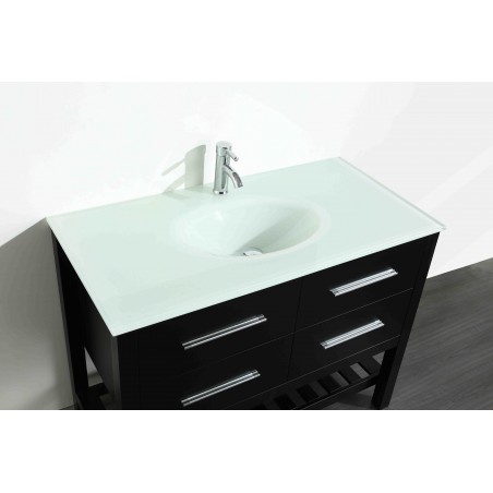 43'' Bosconi SB-250-6BEWG Contemporary Single Vanity