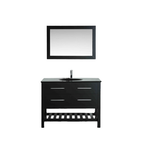 43'' Bosconi SB-250-6BBG Contemporary Single Vanity