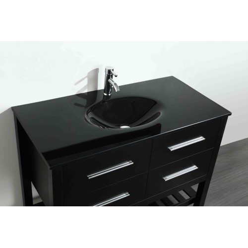 43'' Bosconi SB-250-6BBG Contemporary Single Vanity