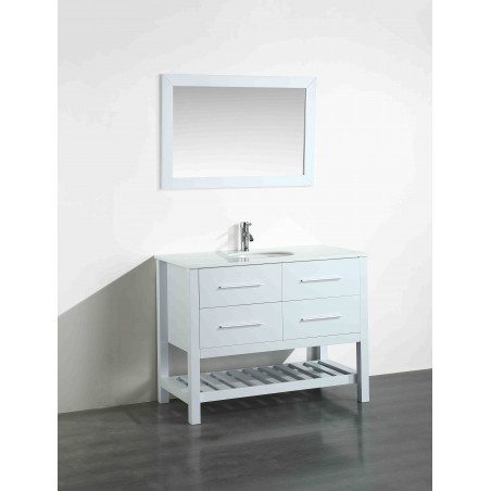 43'' Bosconi SB-250-6WHPS Contemporary Single Vanity