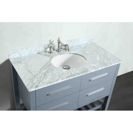 43'' Bosconi SB-250-6GRCM Contemporary Single Vanity