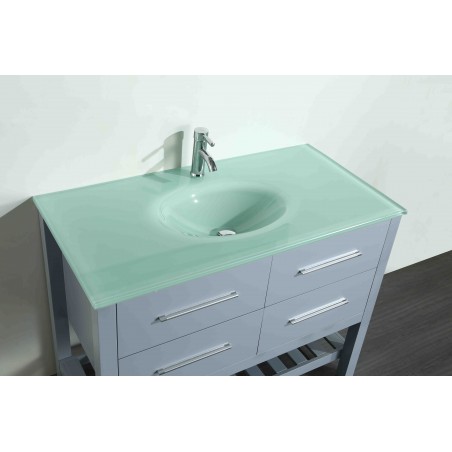 43'' Bosconi SB-250-6GRCWG Contemporary Single Vanity