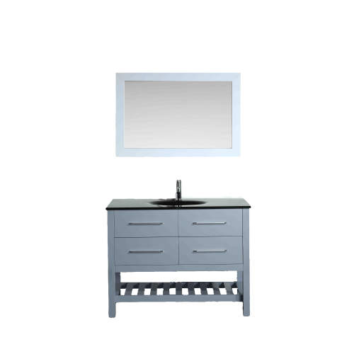 43'' Bosconi SB-250-6GRBG Contemporary Single Vanity