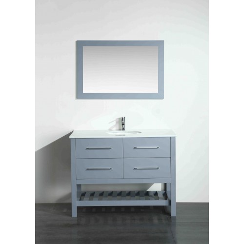 43'' Bosconi SB-250-6GRPS Contemporary Single Vanity