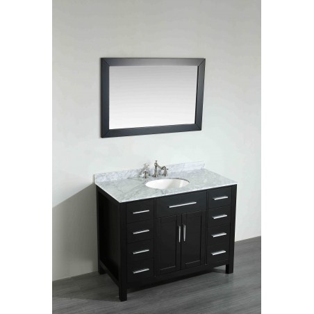 43'' Bosconi SB-252-7BCM Contemporary Single Vanity