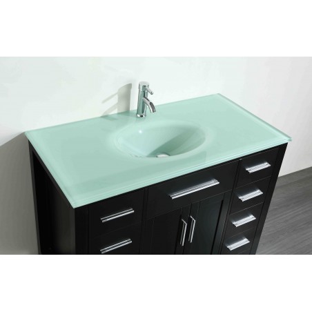 43'' Bosconi SB-252-7BCWG Contemporary Single Vanity