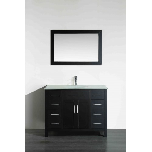 43'' Bosconi SB-252-7BEWG Contemporary Single Vanity