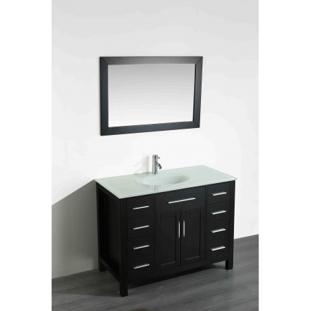 43'' Bosconi SB-252-7BEWG Contemporary Single Vanity