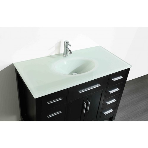 43'' Bosconi SB-252-7BEWG Contemporary Single Vanity