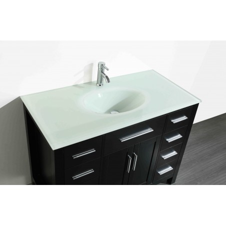 43'' Bosconi SB-252-7BEWG Contemporary Single Vanity