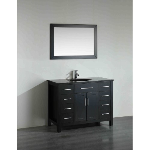 43'' Bosconi SB-252-7BBG Contemporary Single Vanity