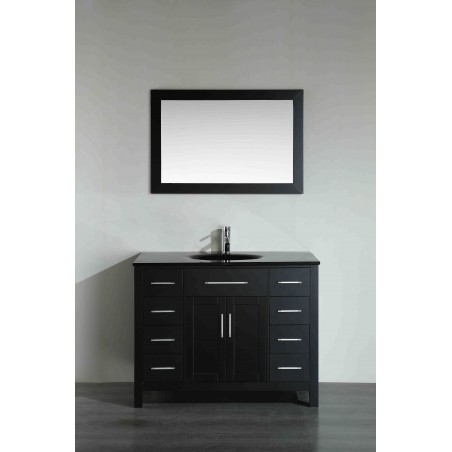 43'' Bosconi SB-252-7BBG Contemporary Single Vanity