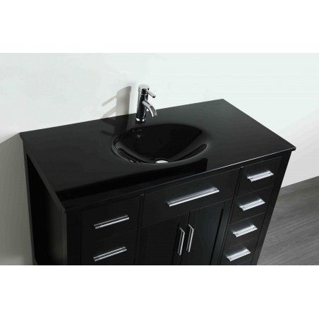 43'' Bosconi SB-252-7BBG Contemporary Single Vanity