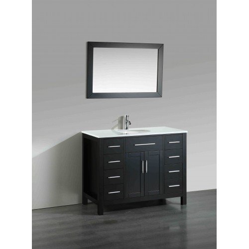 43'' Bosconi SB-252-7BPS Contemporary Single Vanity