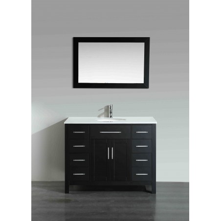 43'' Bosconi SB-252-7BPS Contemporary Single Vanity