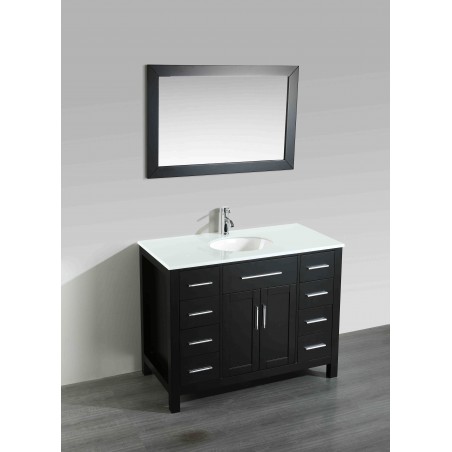 43'' Bosconi SB-252-7BPS Contemporary Single Vanity