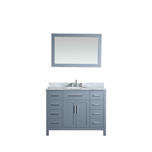 43'' Bosconi SB-252-7GRCM Contemporary Single Vanity