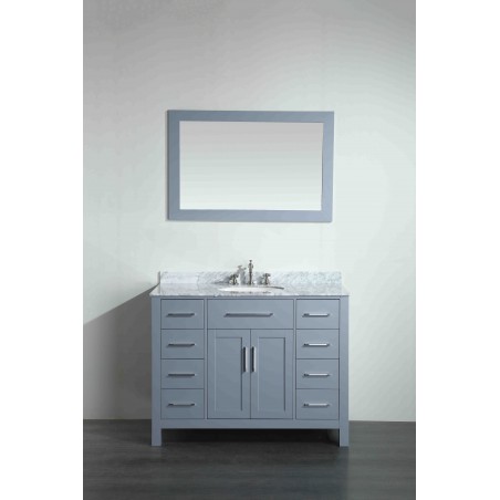 43'' Bosconi SB-252-7GRCM Contemporary Single Vanity