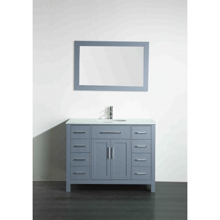 43'' Bosconi SB-252-7GRPS Contemporary Single Vanity