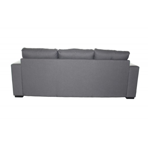 Colton Linen 2-Pieces Sectional Sofa in Grey