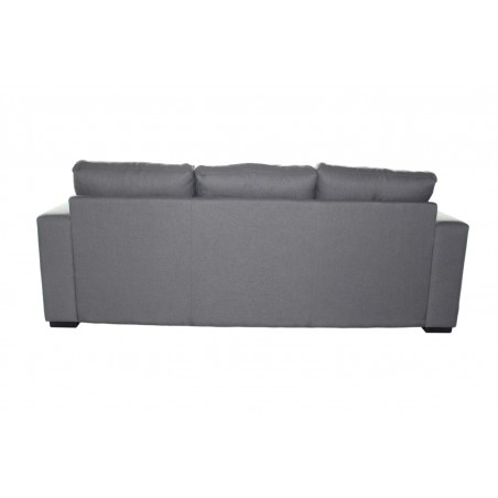 Colton Linen 2-Pieces Sectional Sofa in Grey