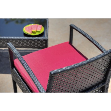 Teaset 4-Piece All-Weather Wicker Patio Seating Set