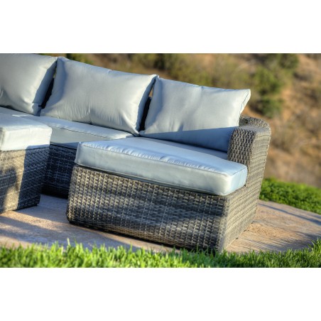 Luies 3-Piece All-Weather Wicker Patio Conversation Set