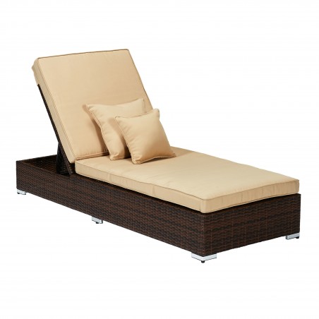 Lantis 3-Piece All-Weather Wicker Pool Side Lounge Set