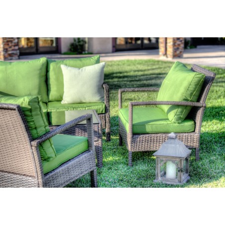 Baymont 4-Piece All Weather Wicker Conversation Set