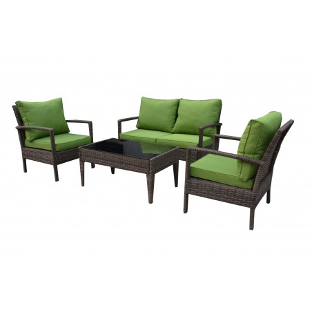 Baymont 4-Piece All Weather Wicker Conversation Set