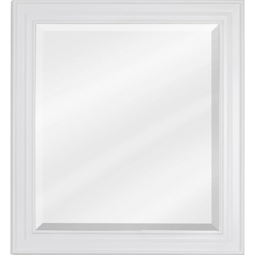 MIR059 Jensen White 22" x 24" mirror 