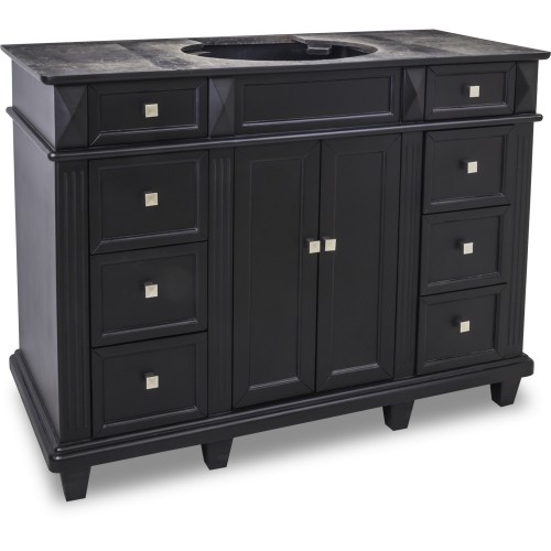 46-7/8" Douglas Black Vanity                                