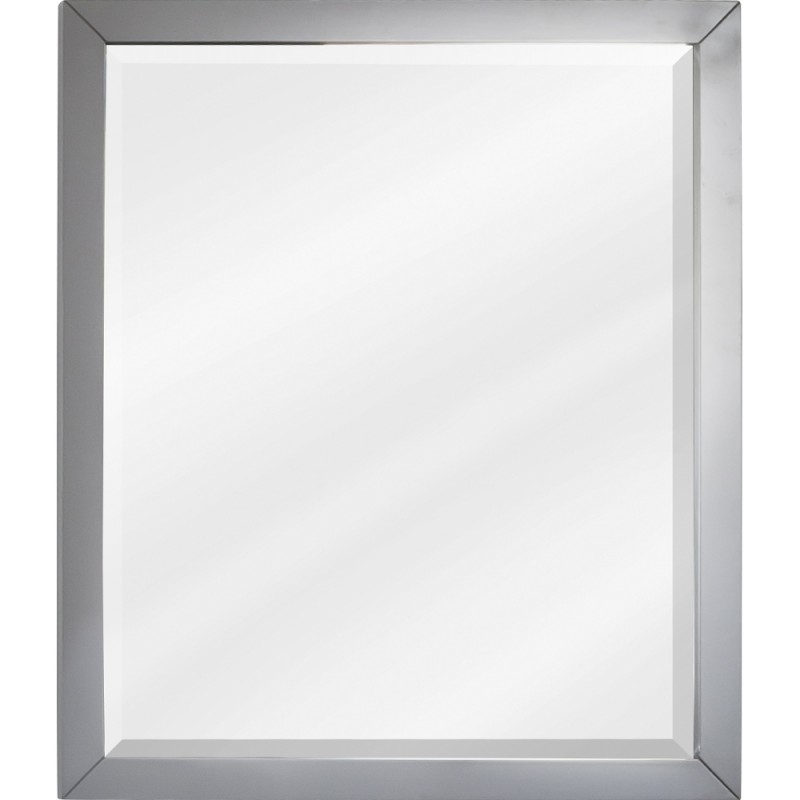 Grey Adler Bath Elements Mirror 24" x 1-1/12" x 28"         