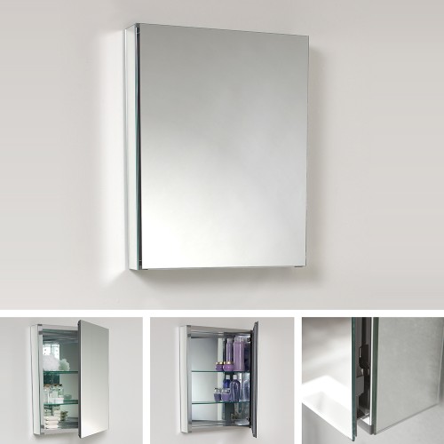 Fresca 20" Wide Bathroom Medicine Cabinet w/ Mirrors