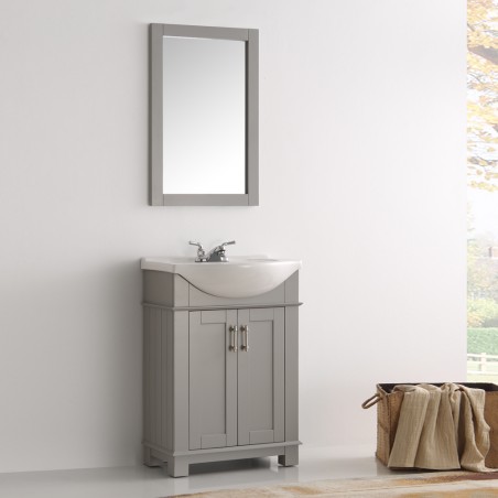 Fresca Hartford 24" Gray Traditional Bathroom Vanity