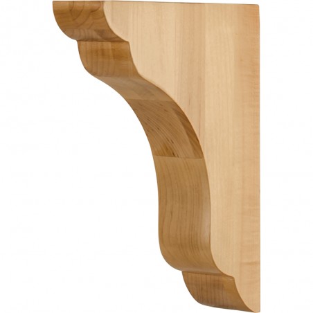 Transitional Wood Bar Bracket 1-3/4" x 6" x 8              