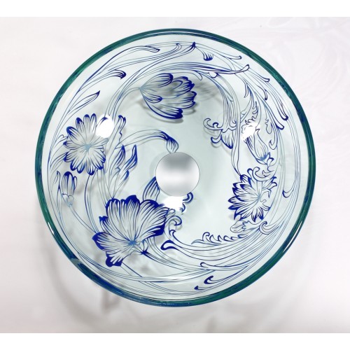 GLASS SINK BOWL