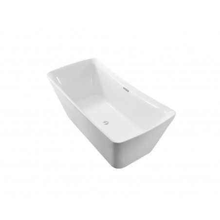 62" Soaking Freestanding Tub With Internal Drain