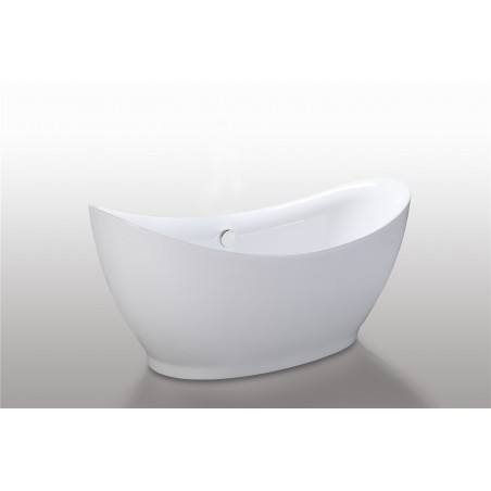 67.3" WHITE ACRYLIC TUB - NO FAUCET