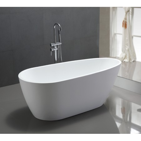 68" WHITE ACRYLIC TUB - NO FAUCET