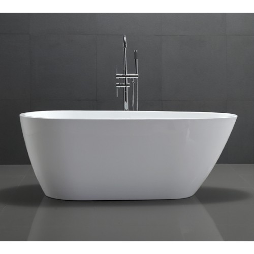 68" WHITE ACRYLIC TUB - NO FAUCET