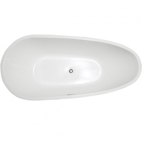 68" WHITE ACRYLIC TUB - NO FAUCET