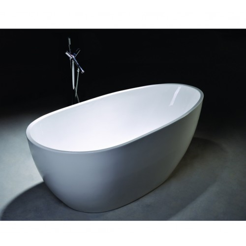 68" WHITE ACRYLIC TUB - NO FAUCET