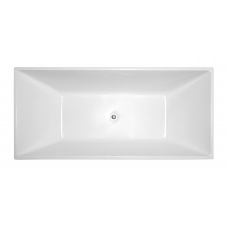 67" WHITE ACRYLIC TUB - NO FAUCET