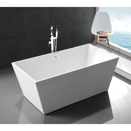 67" WHITE ACRYLIC TUB - NO FAUCET