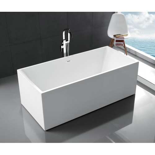 67" WHITE ACRYLIC TUB - NO FAUCET