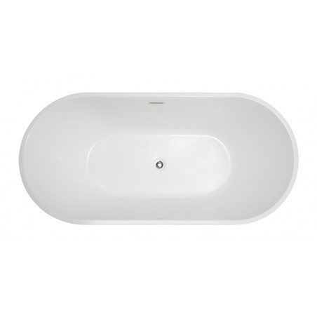 67.3" WHITE ACRYLIC TUB - NO FAUCET