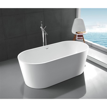 67.3" WHITE ACRYLIC TUB - NO FAUCET